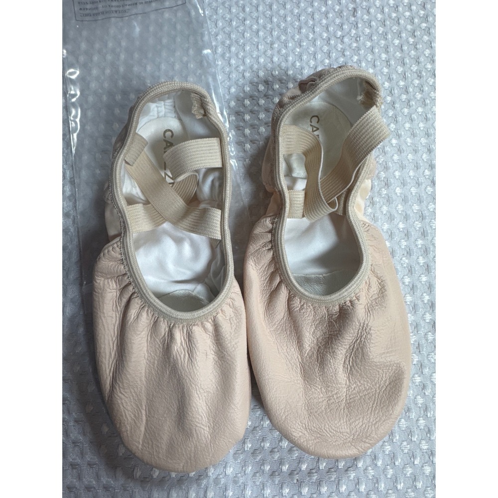Capezio Ballet Slipper Womens 7M Juliet Petal Pink Dance 2028W NIB